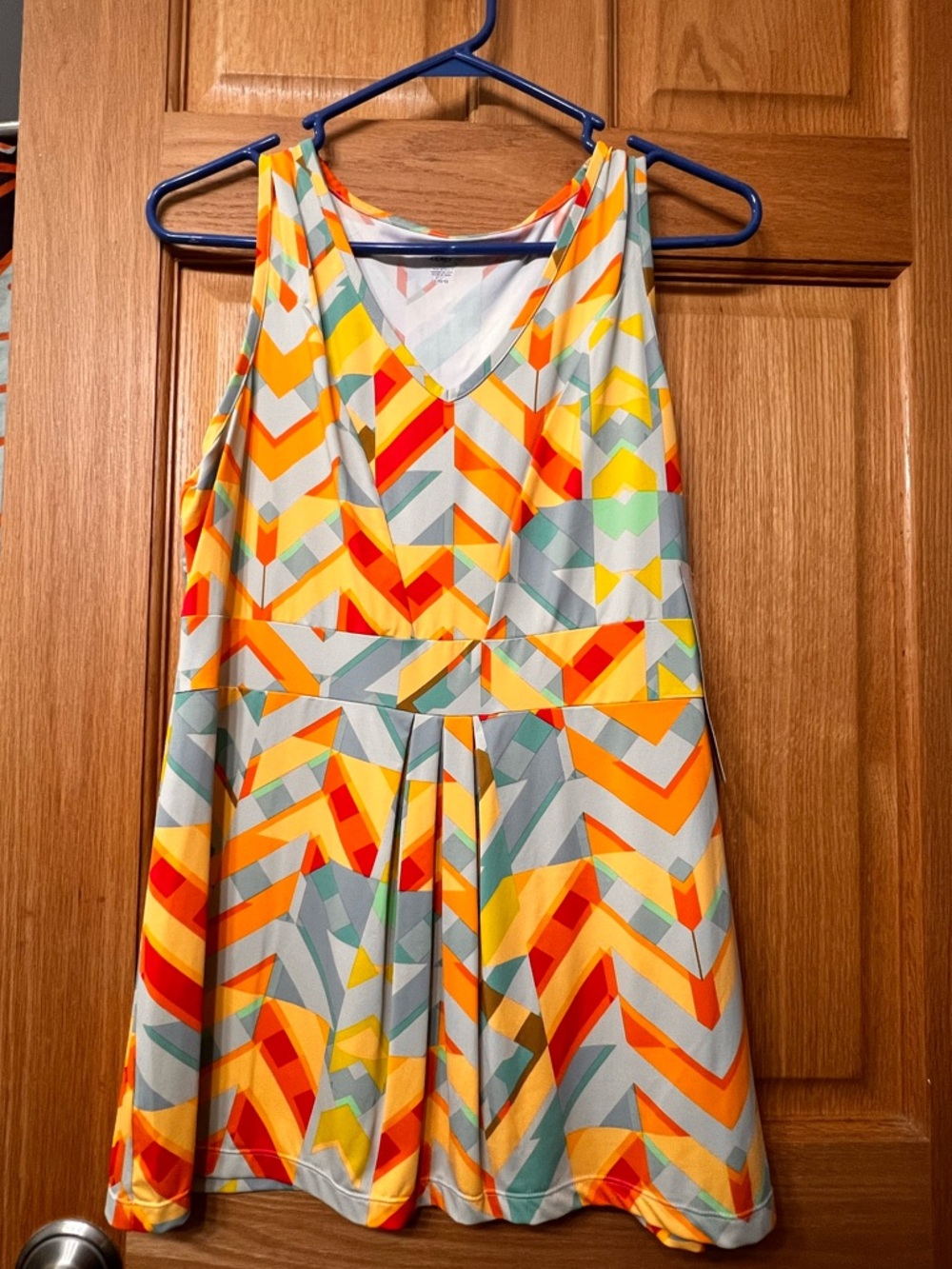 Jockey Colorful Chevron V-Neck long tank